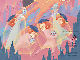 ??《SweetDream》系列插畫｜《甜蜜蜜》