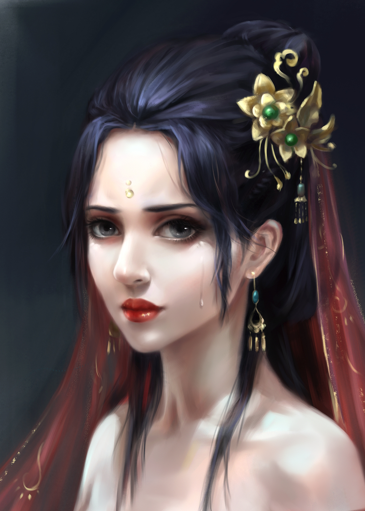 流泪新娘（图ZMTk2NjM1Mzgw） - 创作习作 - 站酷设计师小星玥原创素材 - 站酷ZCOOL