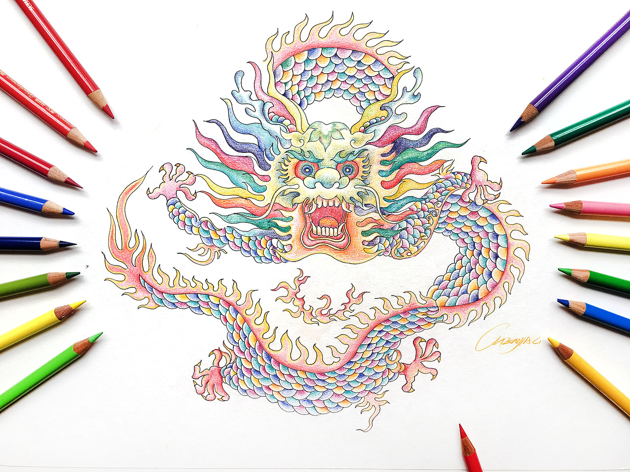 千禧十二生肖图案设计