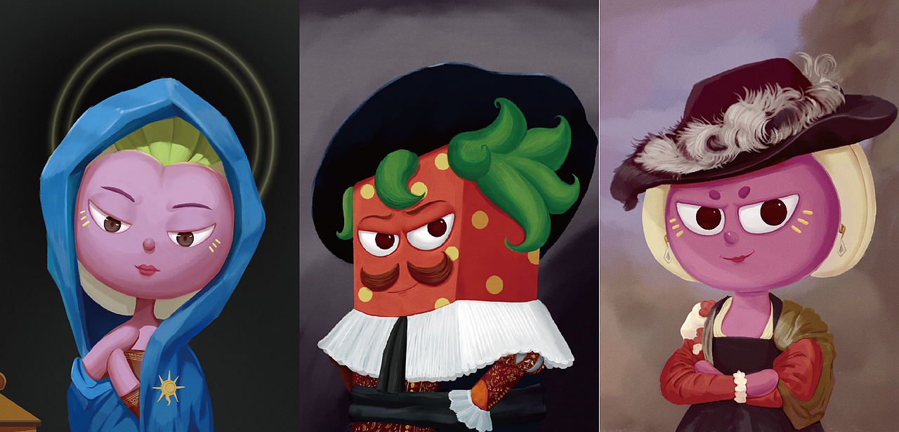 2021 作品集（图ZMjgzNDA3NTUy） - 商业插画 - 站酷设计师蟹黄味哈密瓜原创素材 - 站酷ZCOOL