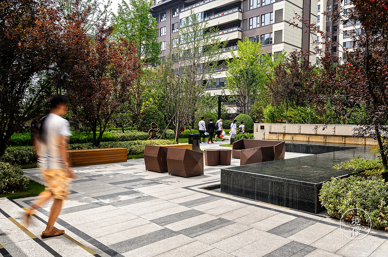 【园林摄影】郑州万科紫台房地产建筑园林实景拍摄（图ZMTM5NjYwMDcy） - 环境/建筑摄影 - 站酷设计师境像建筑空间摄影原创素材 - 站酷ZCOOL