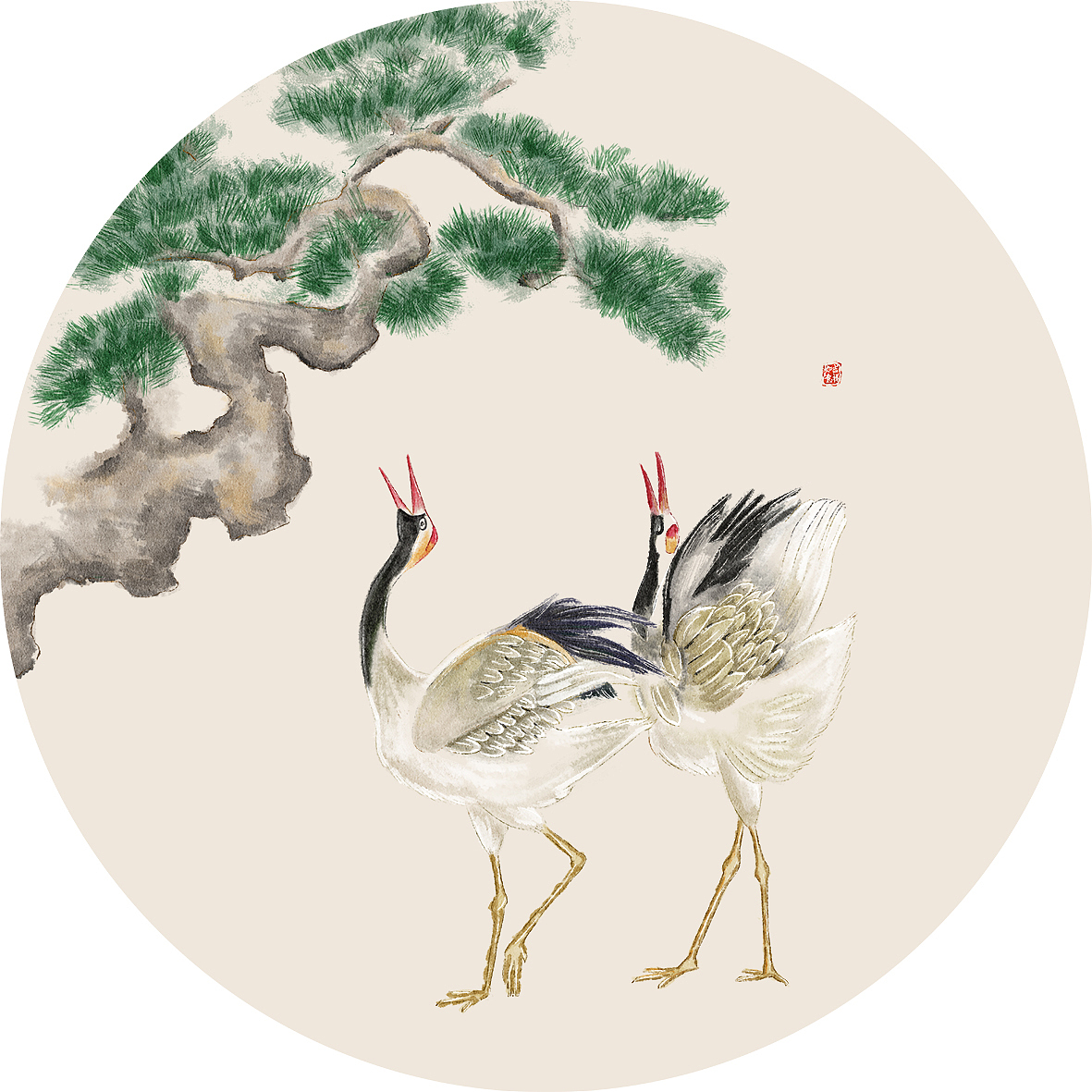 《古韵》（图ZMTQwNjQ2MzY4） - 商业插画 - 站酷设计师霏霏阿霏原创素材 - 站酷ZCOOL