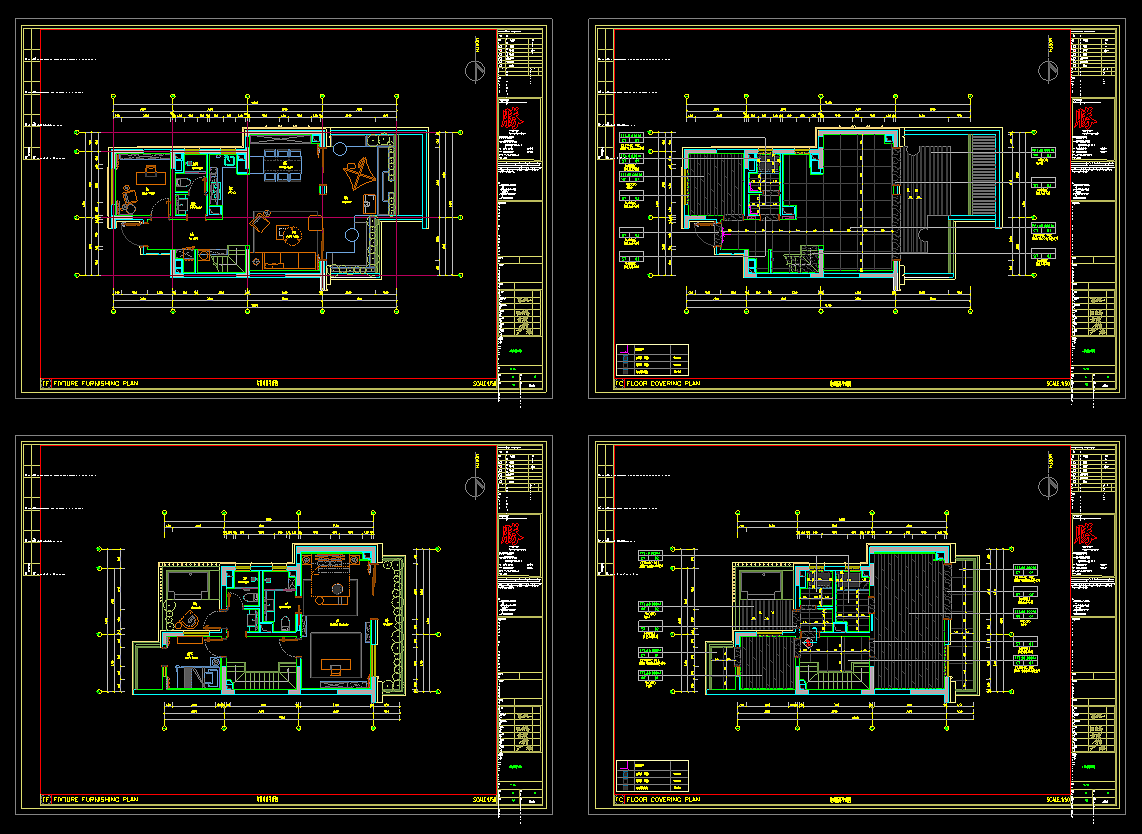 样板间深化施工图案例