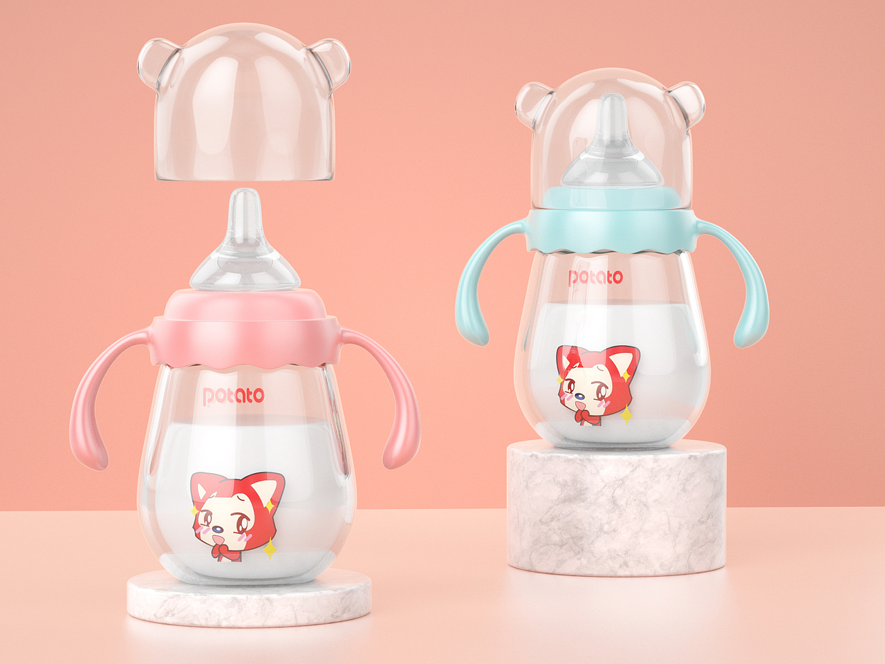 母婴奶瓶（图ZMjM5NjE0MzE2） - 产品 - 站酷设计师初夏ins原创素材 - 站酷ZCOOL