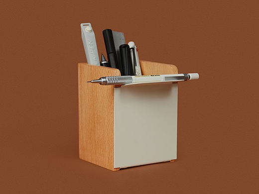 镂空笔筒_素材网站_图片免费下载-zcool站酷