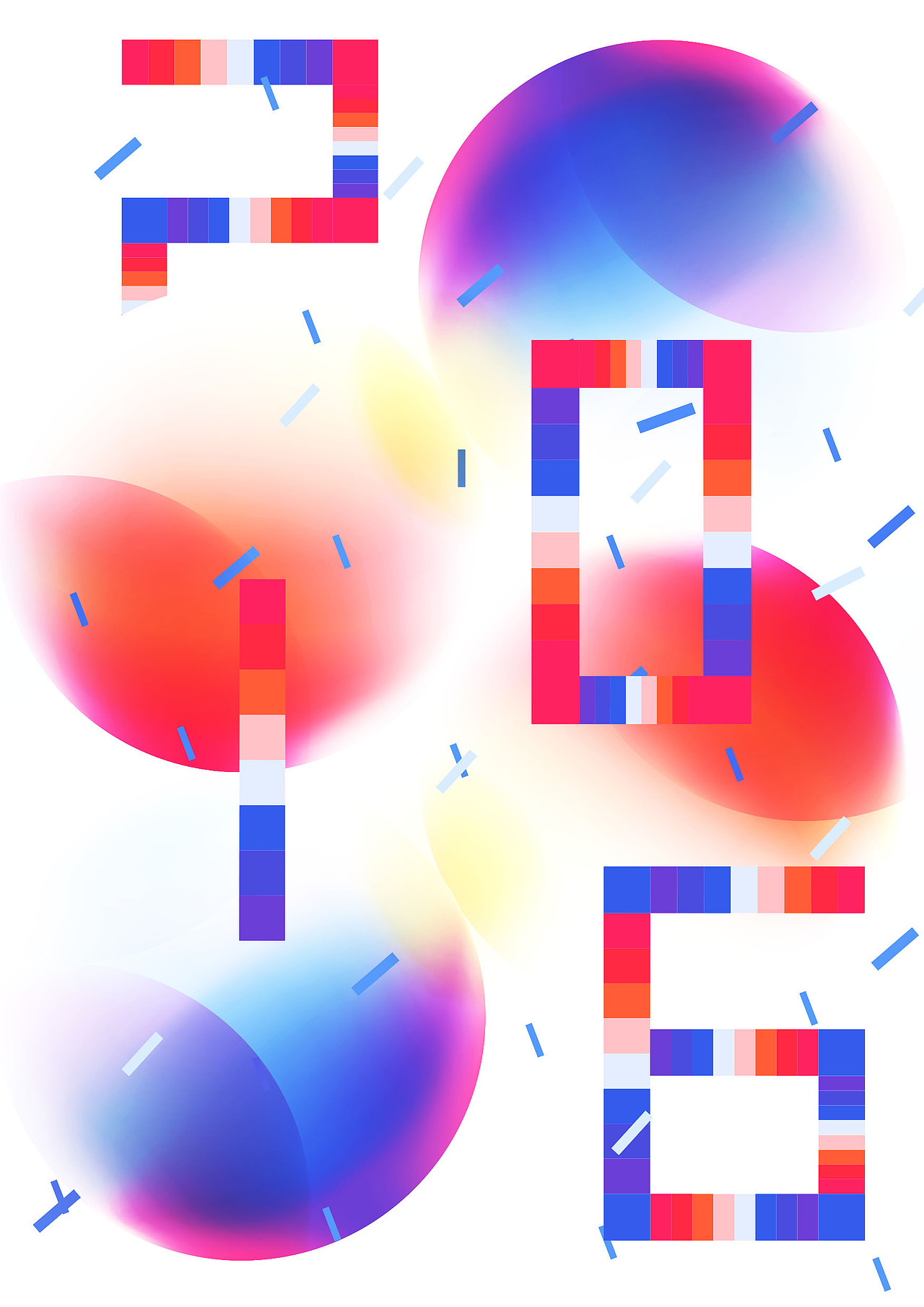 渐变风格海报设计（图ZNjYzMDA4MDQ=） - 海报 - 站酷设计师MrMoon5原创素材 - 站酷ZCOOL