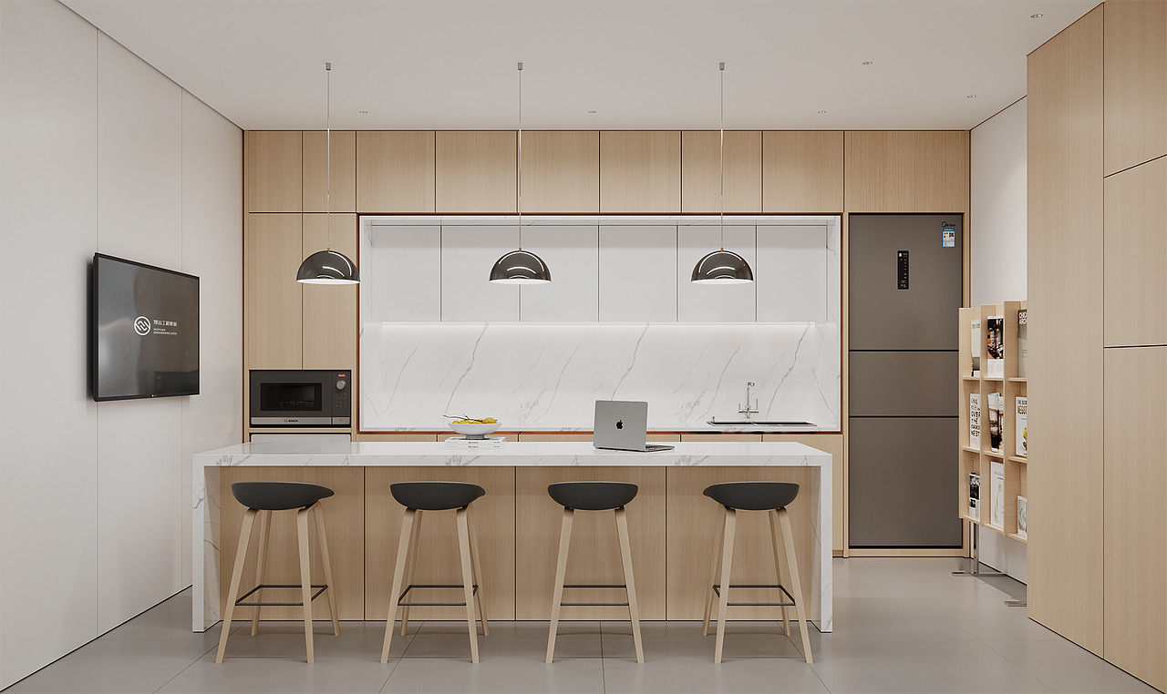 慧远工程数据技术办公楼 | 魔戏空间设计案例（图ZMzM5MjA1NjMy） - 商业空间设计 - 站酷设计师魔戏空间设计原创素材 - 站酷ZCOOL