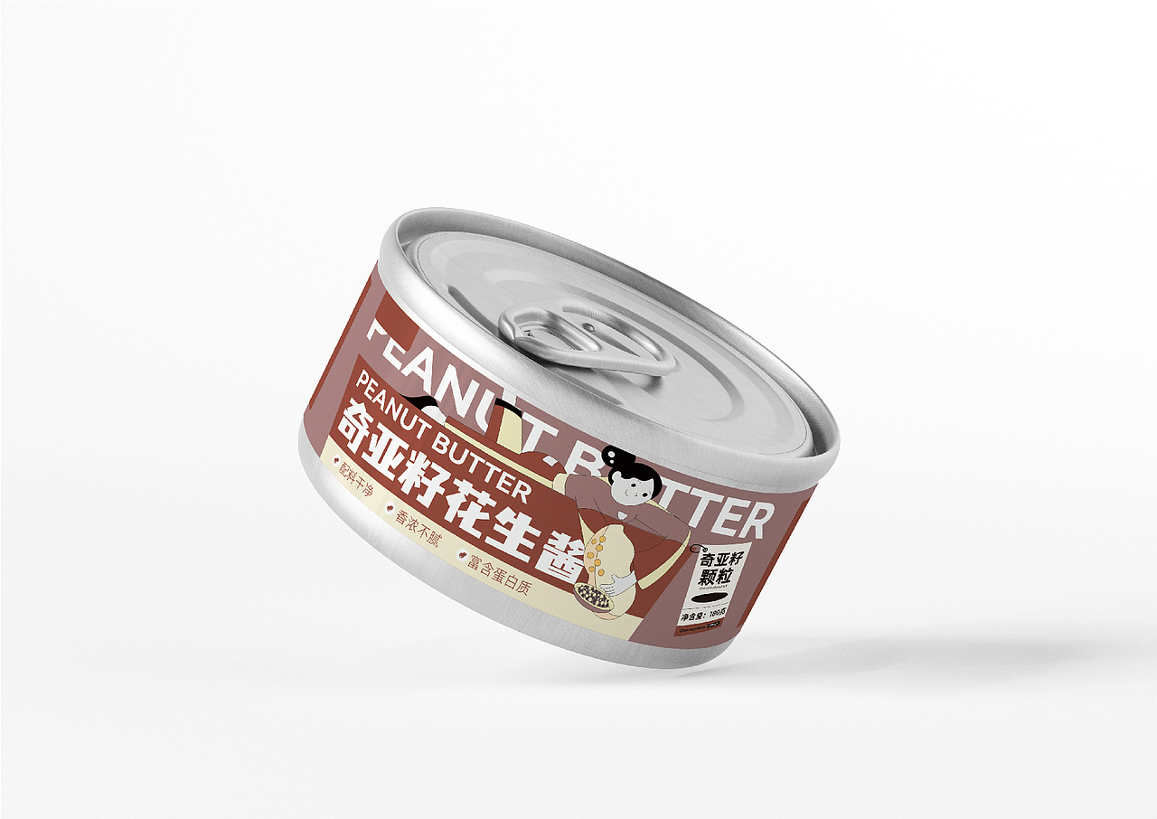 花生酱外包装设计/调味品包装设计/食品包装设计（图ZMzM5MDU3NDQ4） - 品牌 - 站酷设计师南禾设计工作室原创素材 - 站酷ZCOOL