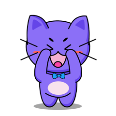 一套乐乐猫IP形象动态表情包