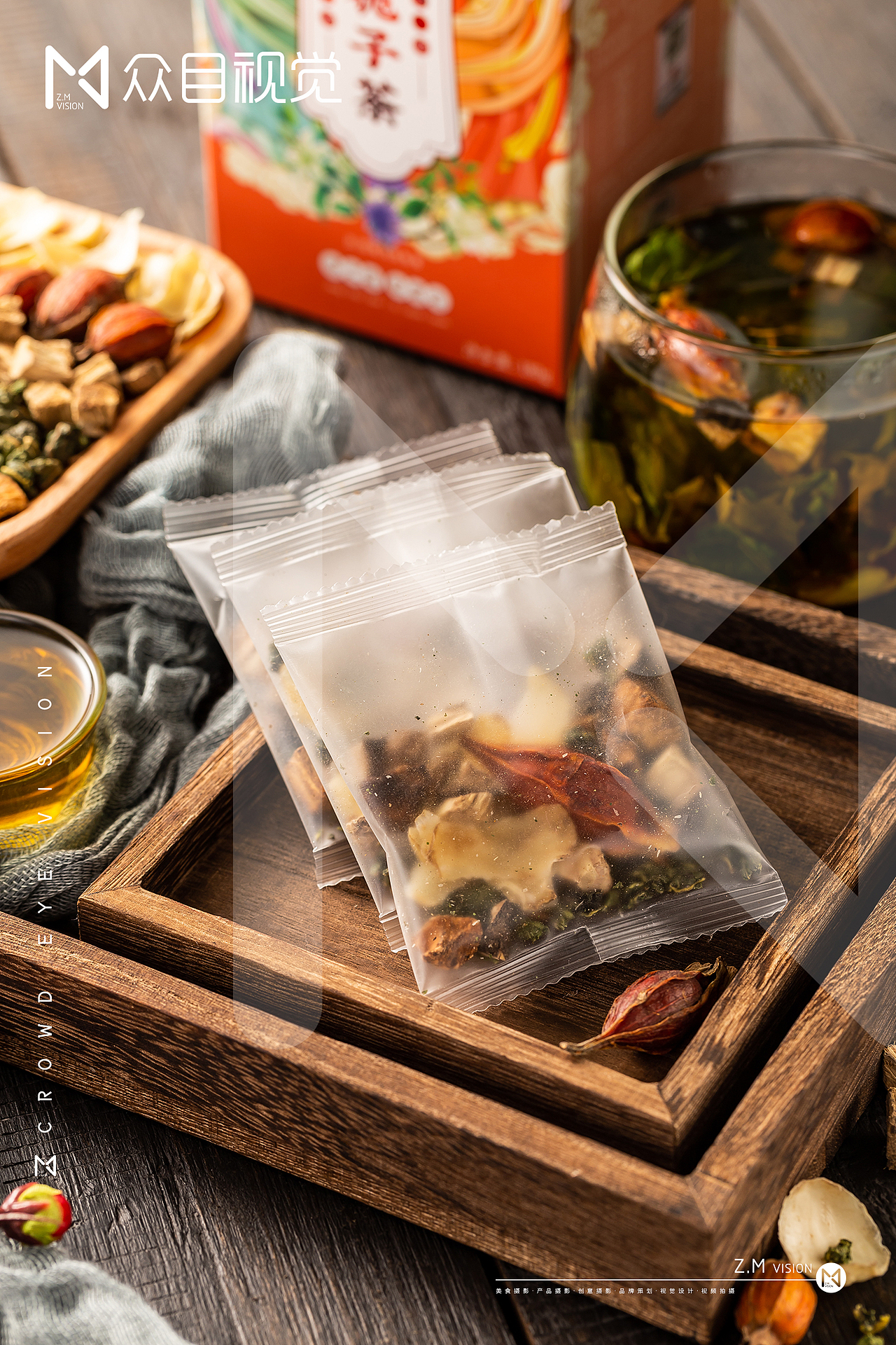 菊苣栀子茶 | 产品摄影 x 众目视觉 |