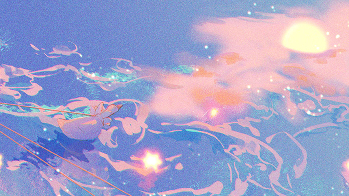 Daisy初序曲：溜鸭子（图ZMjY2NTQ4NjM2） - 儿童插画 - 站酷设计师不跳电小狗导导原创素材 - 站酷ZCOOL
