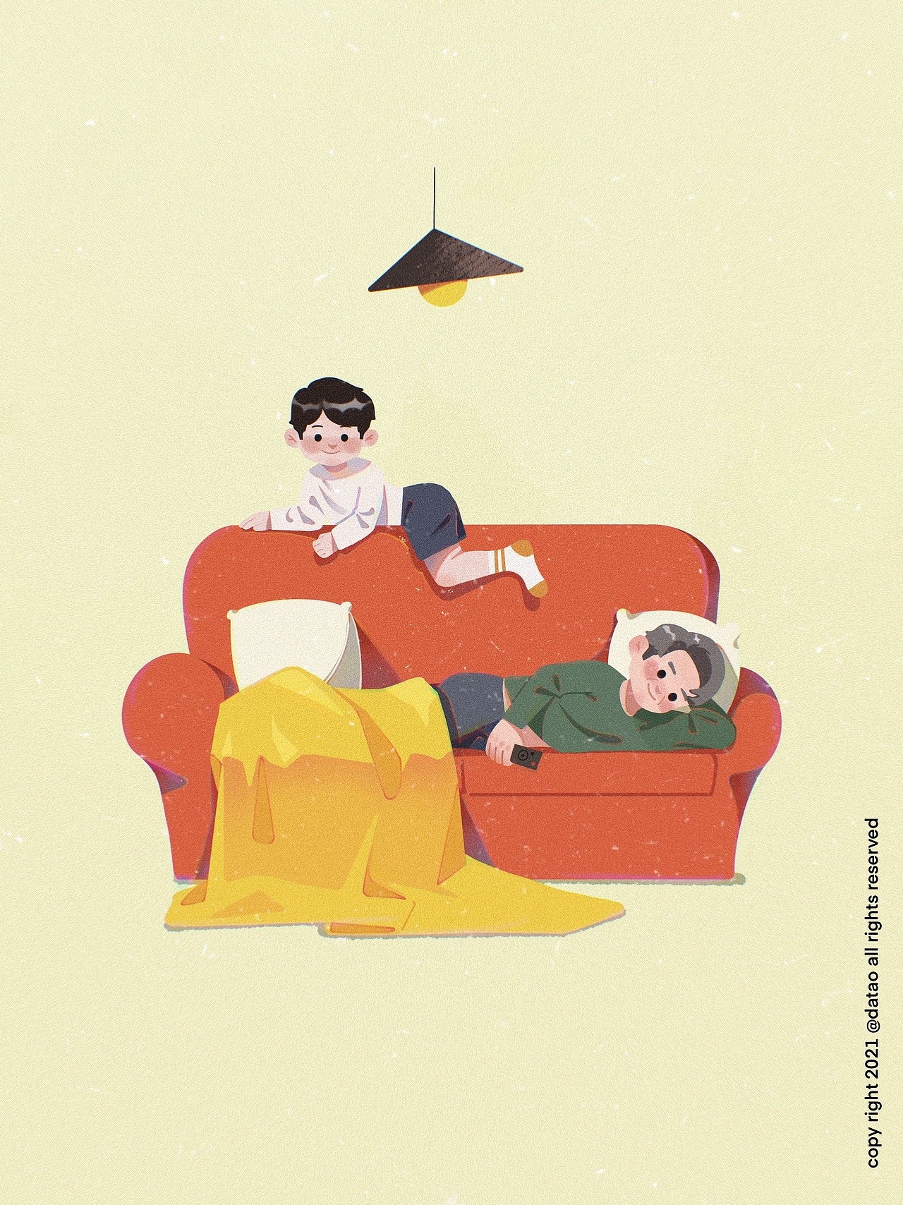 2021插画年度总结（图ZMjgyODg1MTcy） - 艺术插画 - 站酷设计师大滔原创素材 - 站酷ZCOOL