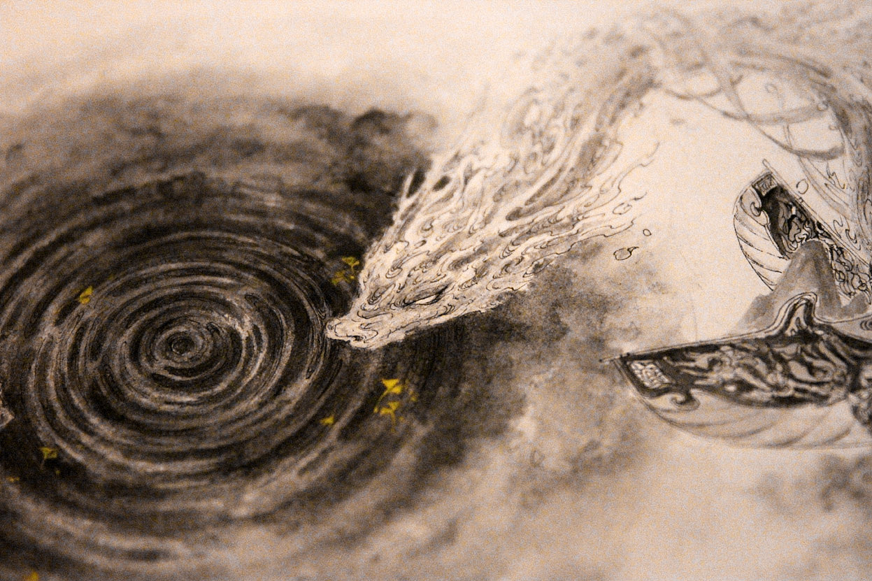 【中国百鬼】菌人,钟馗,山鬼夔···及近期的几幅练习