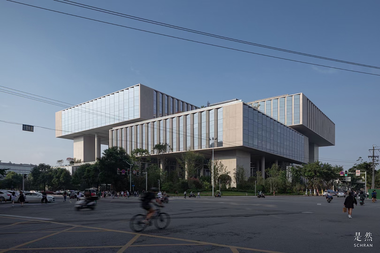 京东西南总部大厦 | gmp（图ZMzAwMDk5NjEy） - 环境/建筑摄影 - 站酷设计师是然建筑摄影原创素材 - 站酷ZCOOL