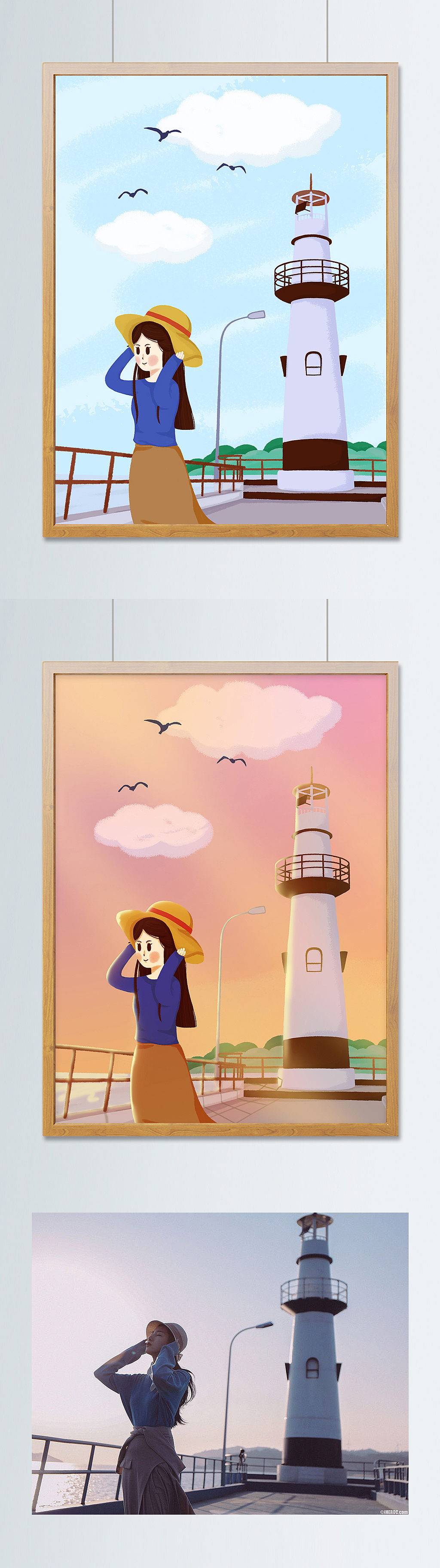 个人插画集-场景插画（图ZMjE2MTMxNTU2） - 创作习作 - 站酷设计师爱画画的国民女神原创素材 - 站酷ZCOOL