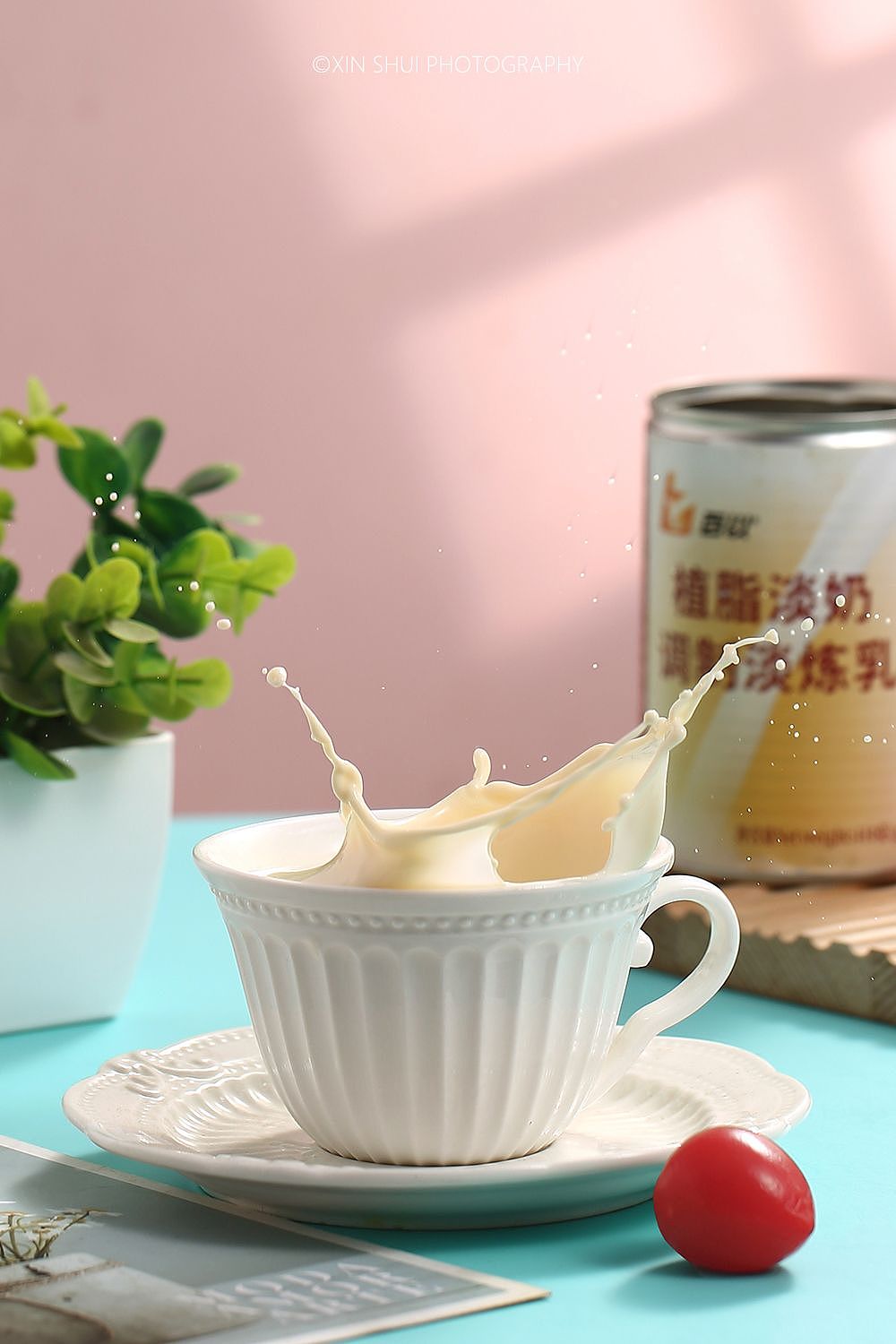 植脂淡奶/百以（图ZMzUxNjAxOTcy） - 美食摄影 - 站酷设计师美食摄影师张新水原创素材 - 站酷ZCOOL