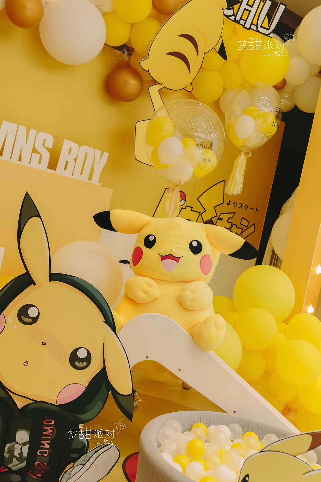 皮卡丘 TWINS BOY BABY|宝宝百天宴