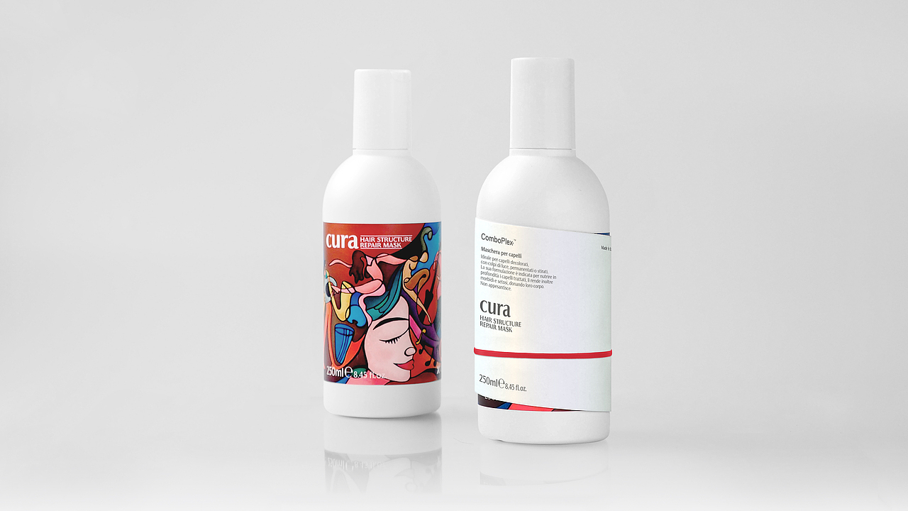 Cura Shampoo Packaging 洗发水包装设计