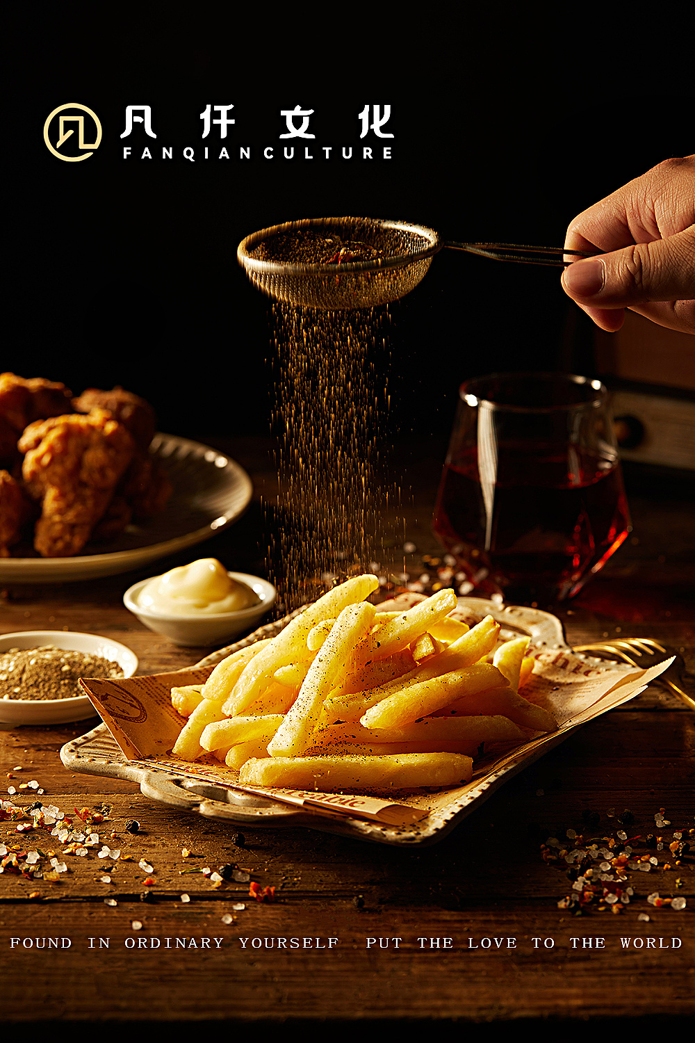 薯片拍摄 创意美食 快餐休闲食品拍摄|凡仟文化