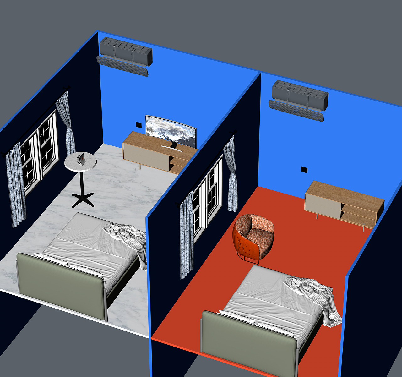 三维详情页小屋图客户不要的废案，分享一下（图ZMjgzMDE3MDky） - 场景 - 站酷设计师疯狂视觉设计原创素材 - 站酷ZCOOL