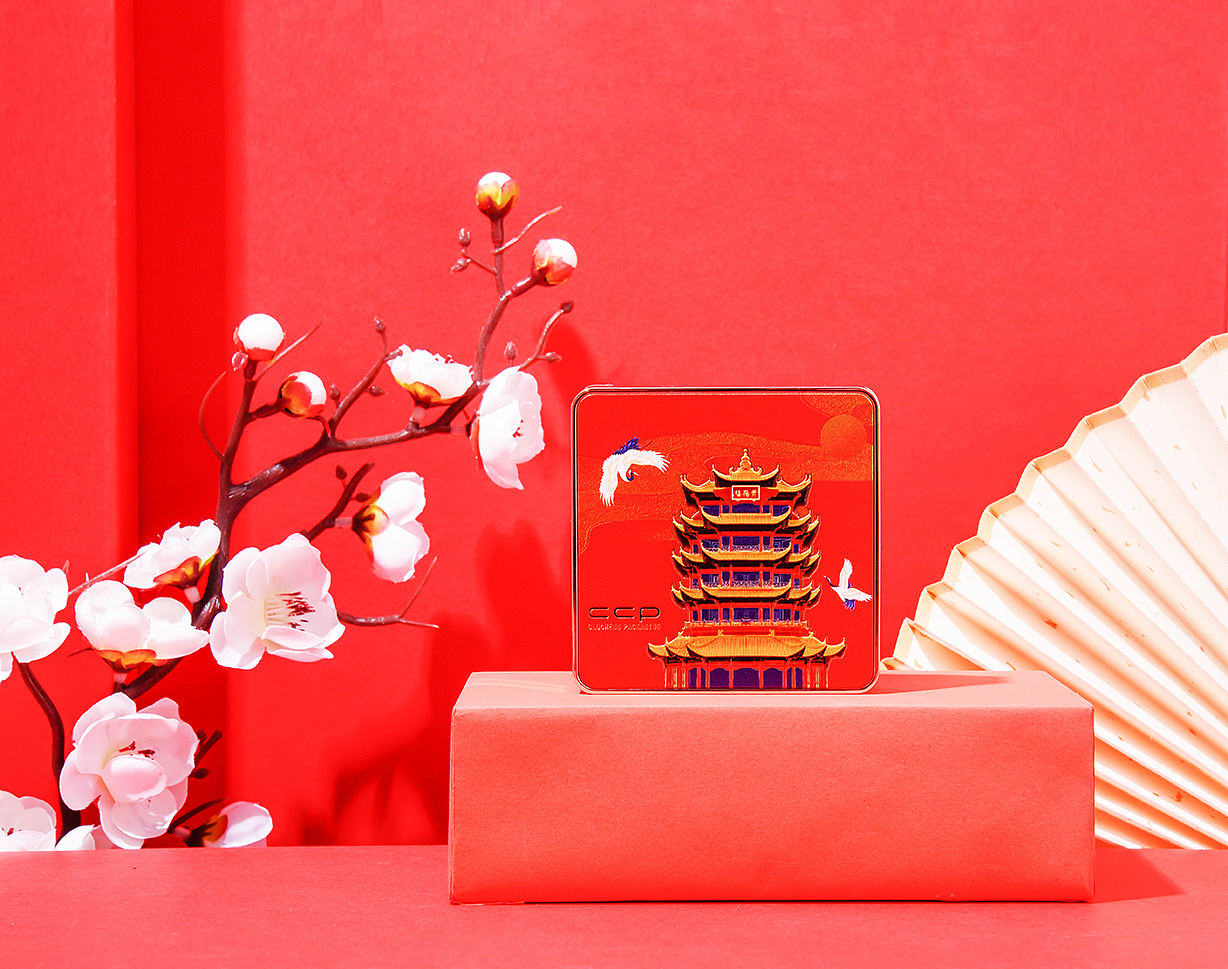 中国风盒子拍摄