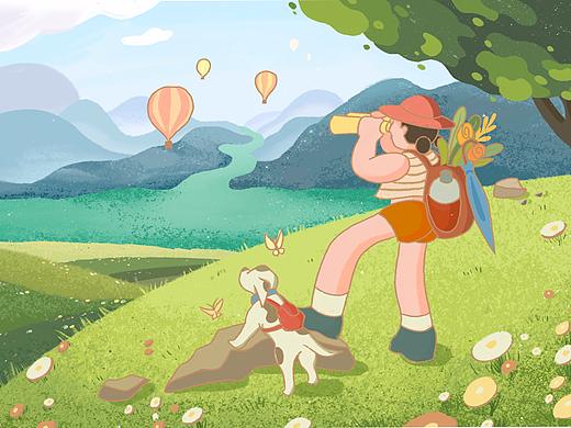 十一国庆旅行露营banner