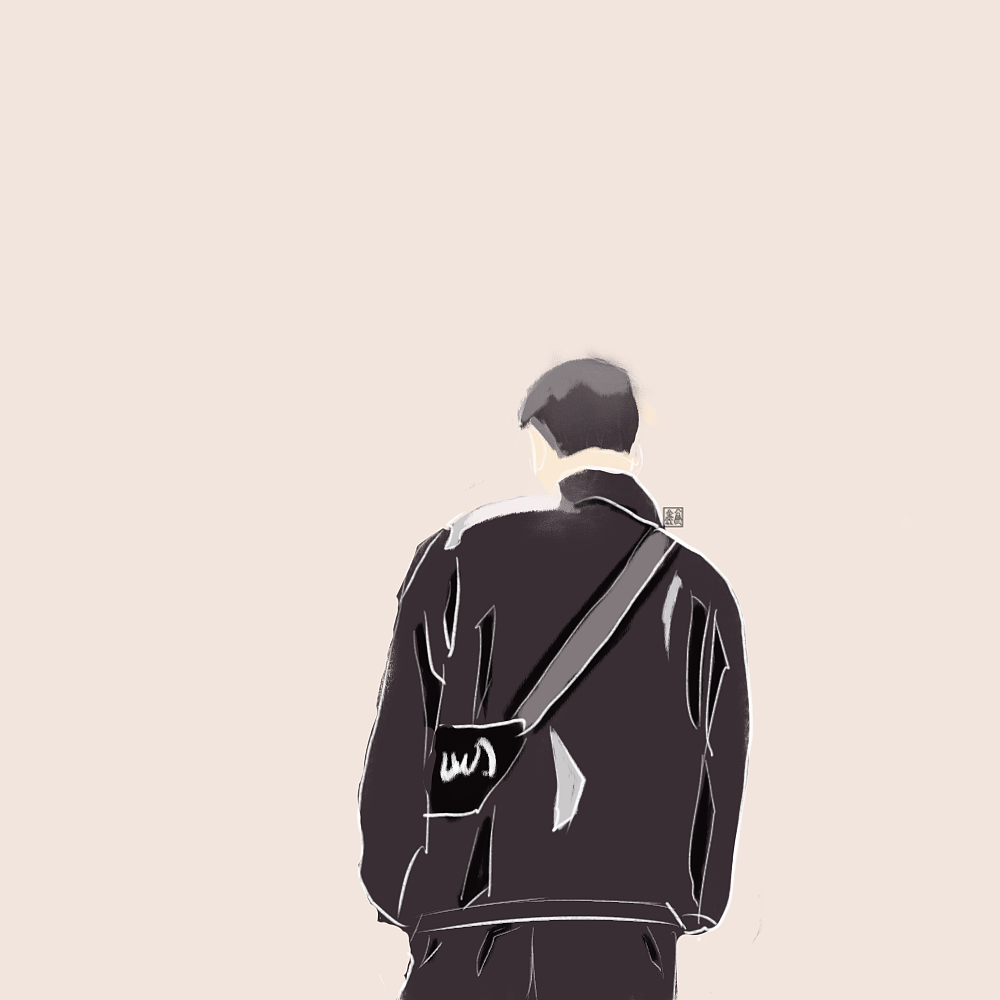 背影|插画|艺术插画|z57759555_原创作品-站酷zcool