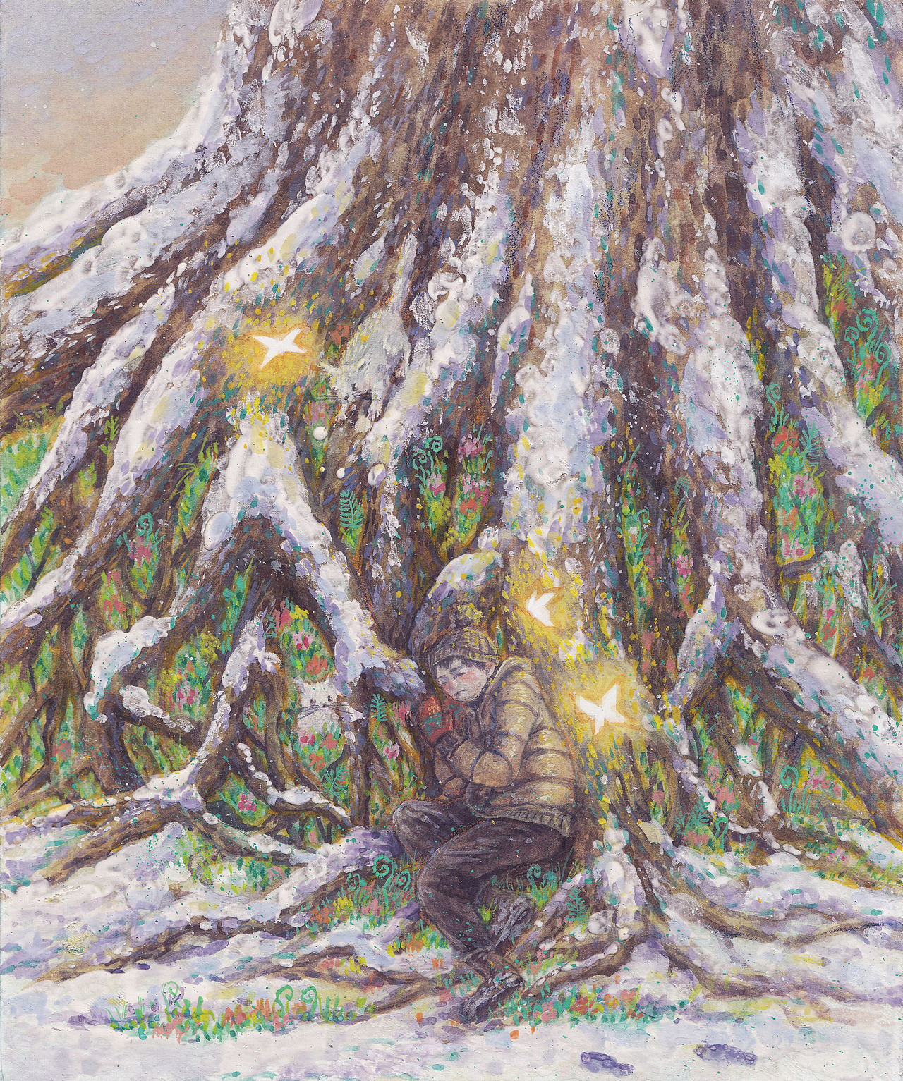 懿晏2019年终总结·插画·岩彩·模型·版画