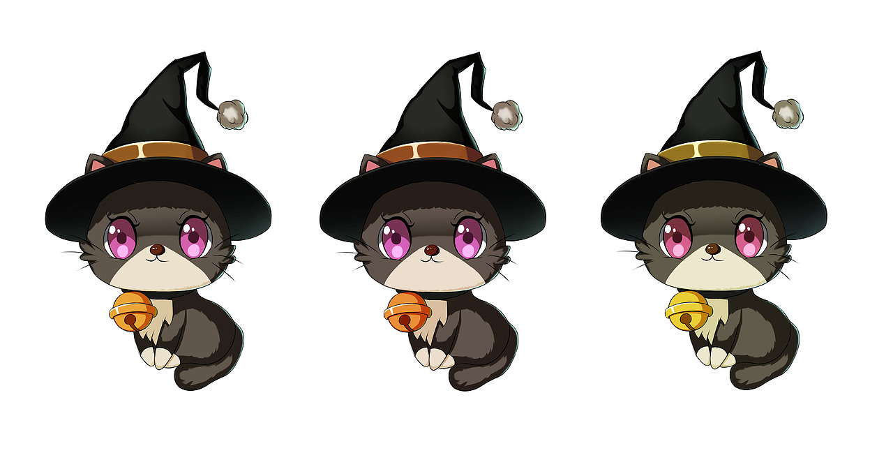 猫咪|插画|游戏原画|aleffs_原创作品-站酷zcool