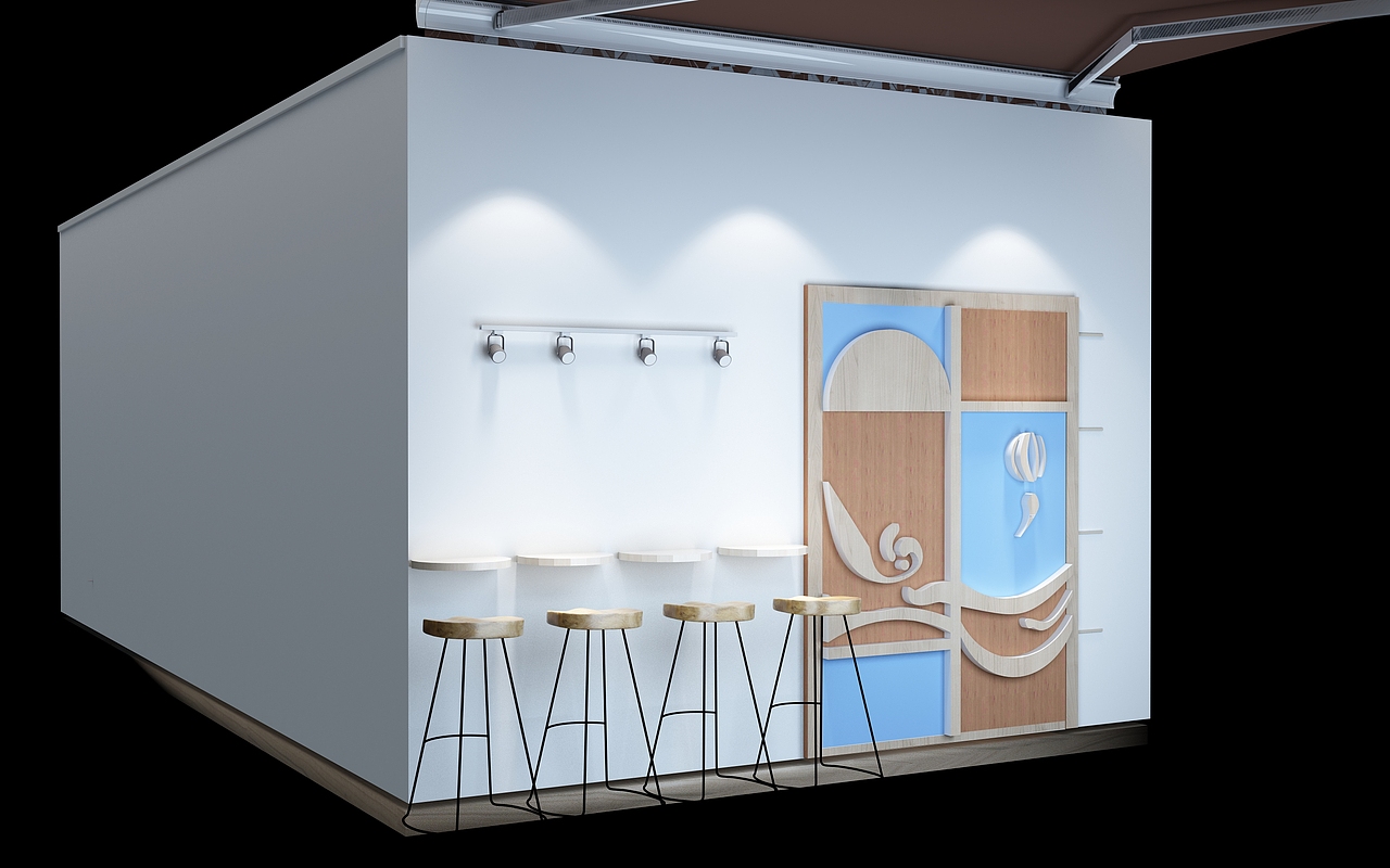 简约日系饮品店设计（图ZMTQ2NjUwMDgw） - 家装设计 - 站酷设计师西宫宫宫原创素材 - 站酷ZCOOL