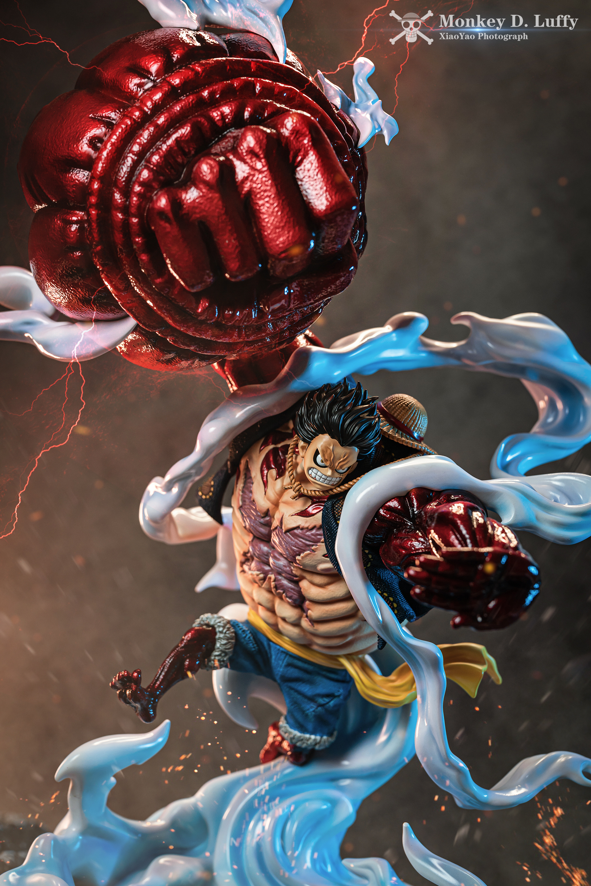 lufy 四档大猿王枪雕像摄影