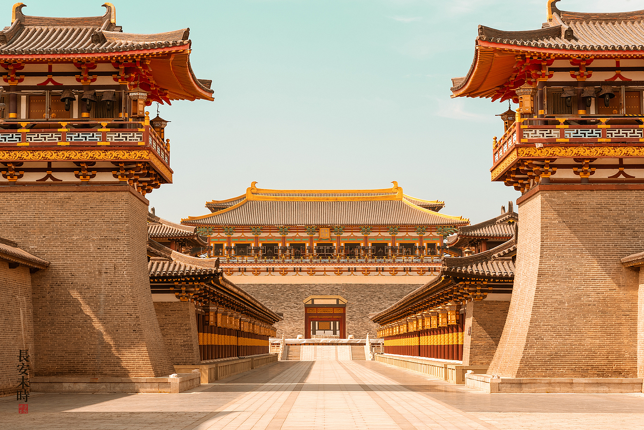 未时长安·唐城（图ZMTcxNjY1MjIw） - 环境/建筑摄影 - 站酷设计师莫禾云集原创素材 - 站酷ZCOOL