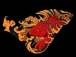 文創(chuàng)/皮雕 插畫