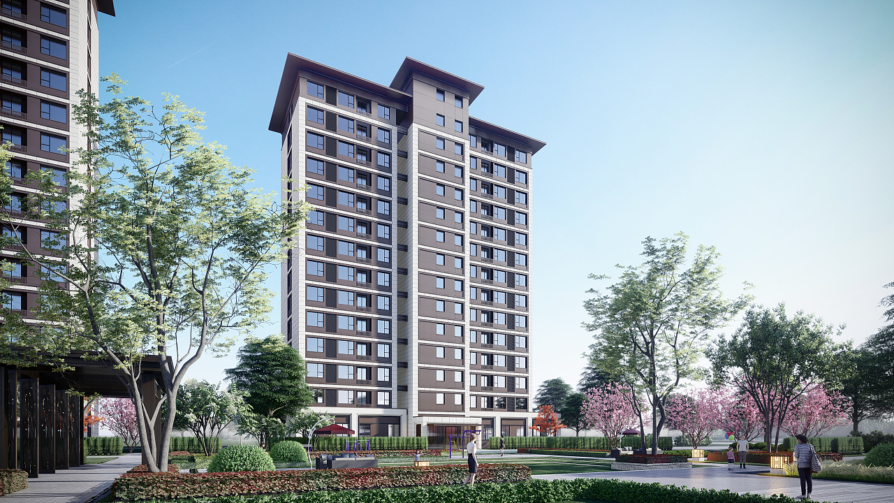 lumion表现-住宅建筑表现|三维|建筑/空间|spaltaion艺行 - 原创作品