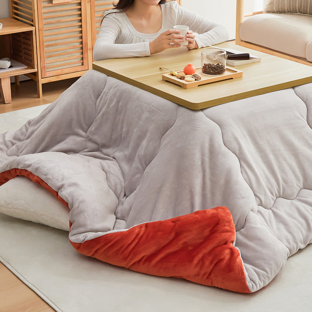 Amazon日本站暖炉被页面