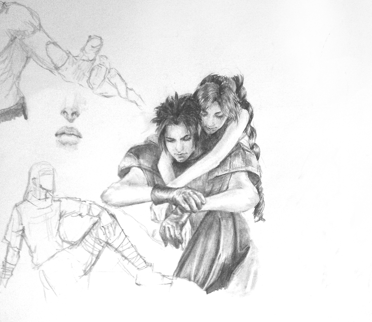 杂乱的手稿练习集合