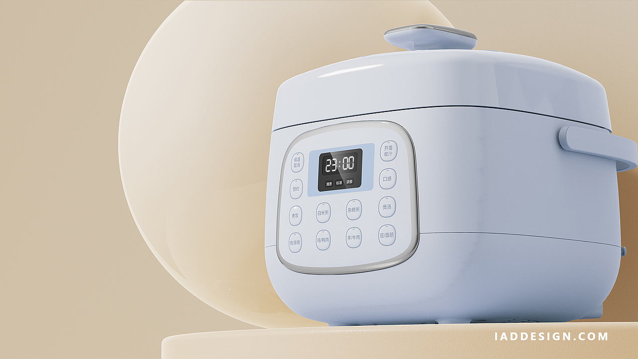 迷你电压力锅（图ZMjY3MTczOTg4） - 生活用品 - 站酷设计师合而不同工业设计原创素材 - 站酷ZCOOL
