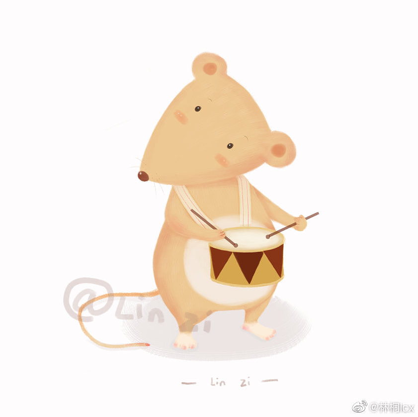 小老鼠音乐系列套图