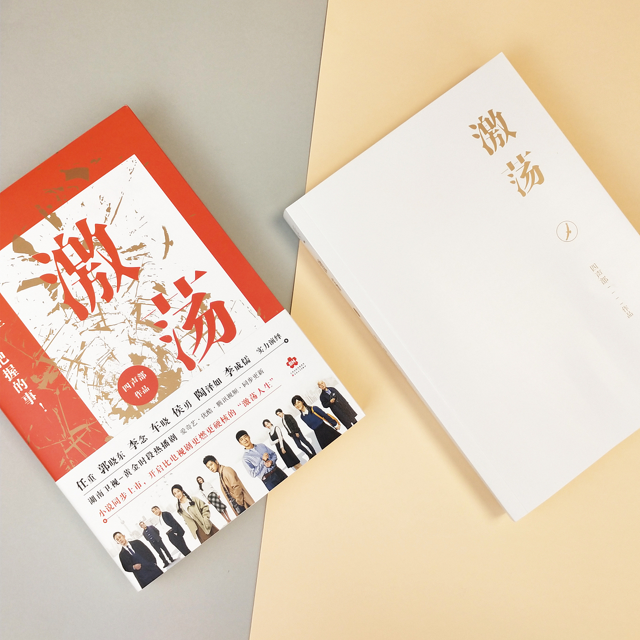 书籍装帧——《激荡》（图ZMTc4MDQyODIw） - 书籍/画册 - 站酷设计师八月松子原创素材 - 站酷ZCOOL