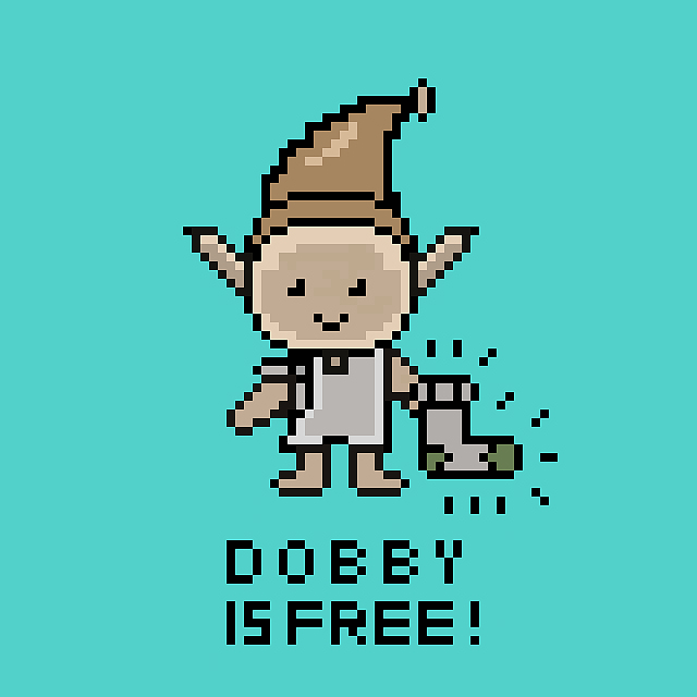 像素风哈利波特多比