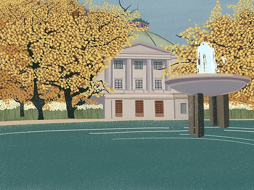 《东南大学四牌楼大礼堂》