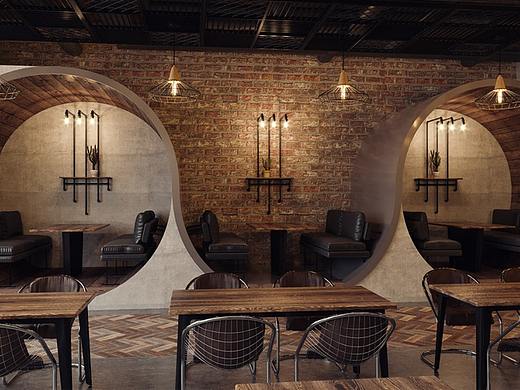 工业风餐厅设计｜极为时尚复古的空间