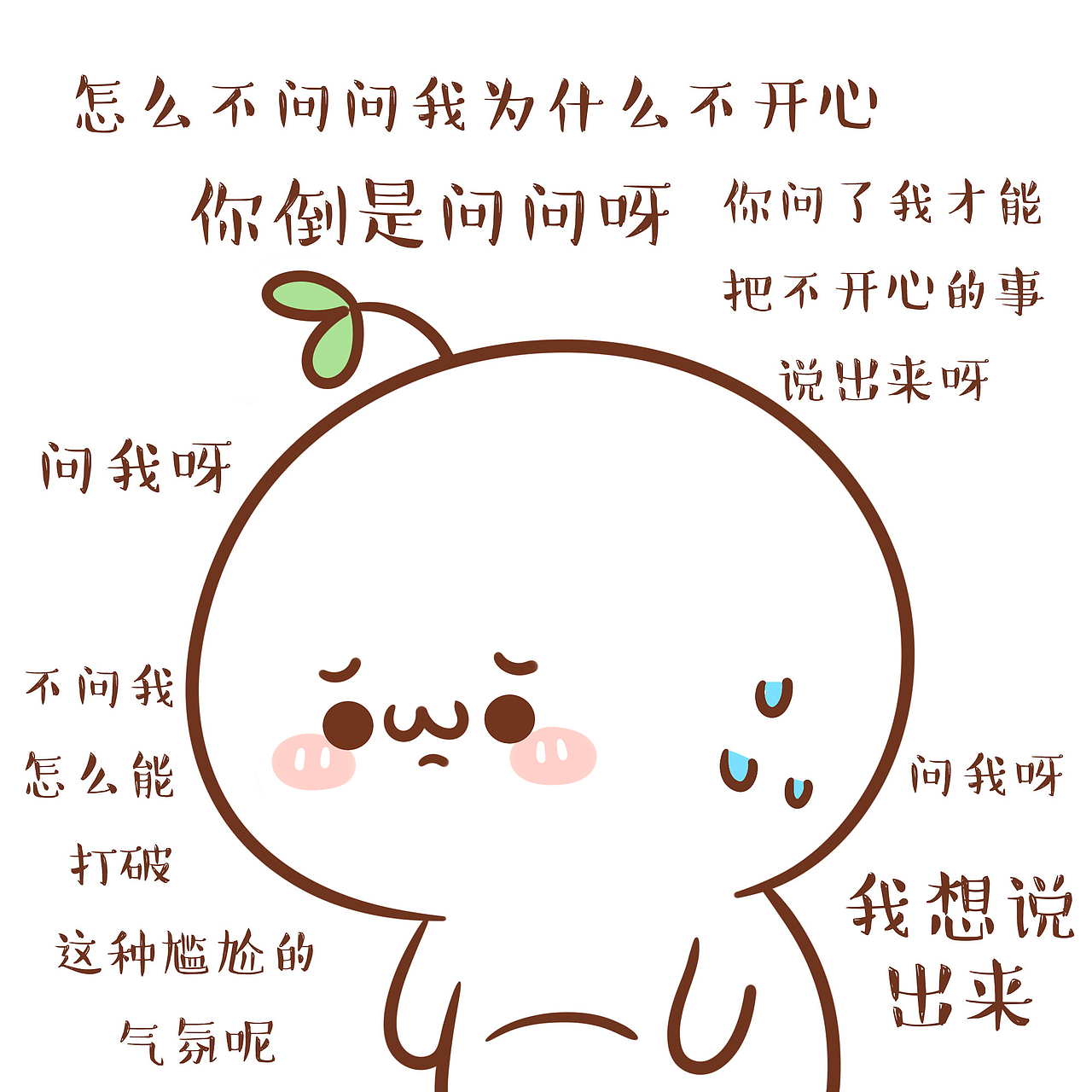 【表情×长草颜团子】你不知道TA生气前内心经历了什么