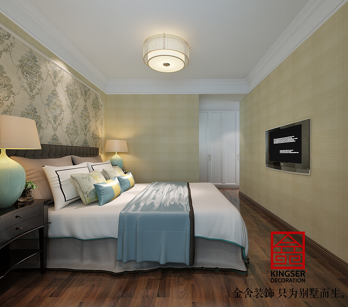 金舍装饰—阿尔卡迪亚荣盛城美式怎么装？