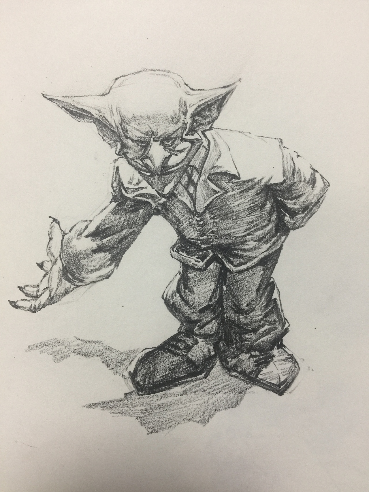 游戏角色速写练习