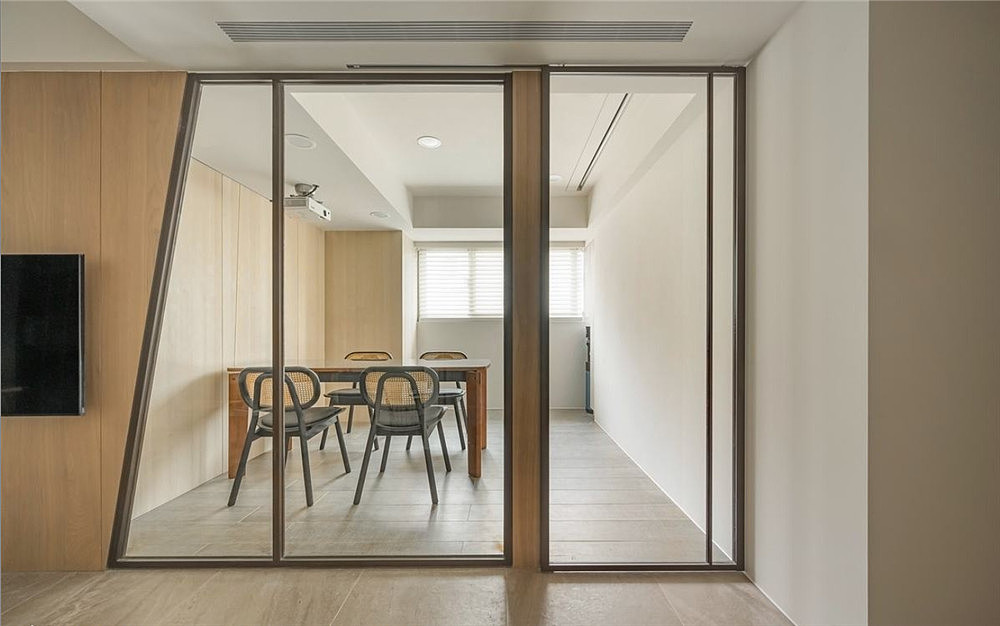 工作室办公室设计|成都简约办公装修