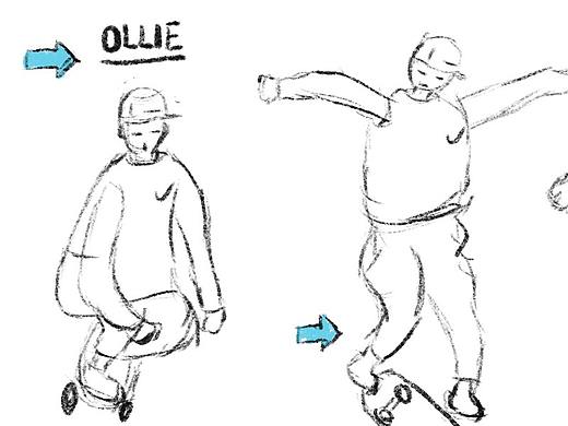 「28天」速写打卡挑战 01_OLLIE 