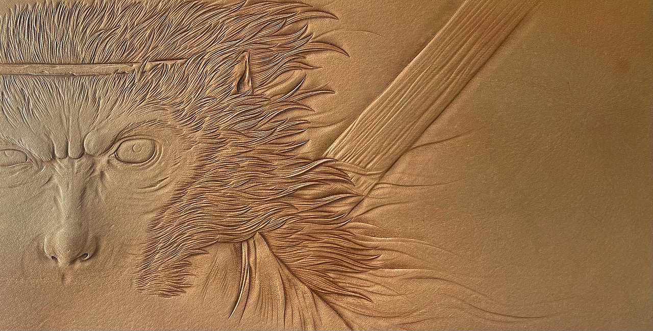 这件作品只看不卖！这是我心中唯一的悟空梦！（图ZMjk0MDYzNjU2） - 工艺品设计 - 站酷设计师革也GeYe原创素材 - 站酷ZCOOL