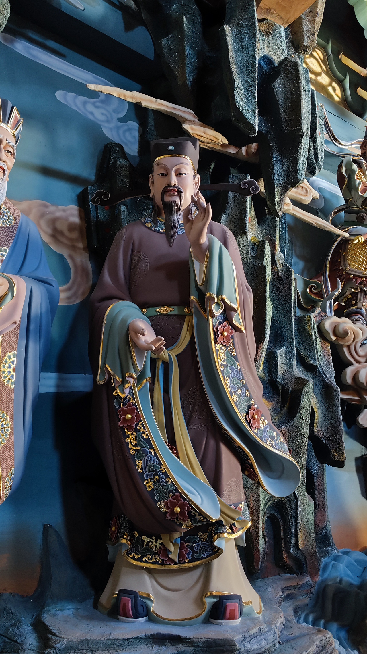 彩绘观音三十二应身像