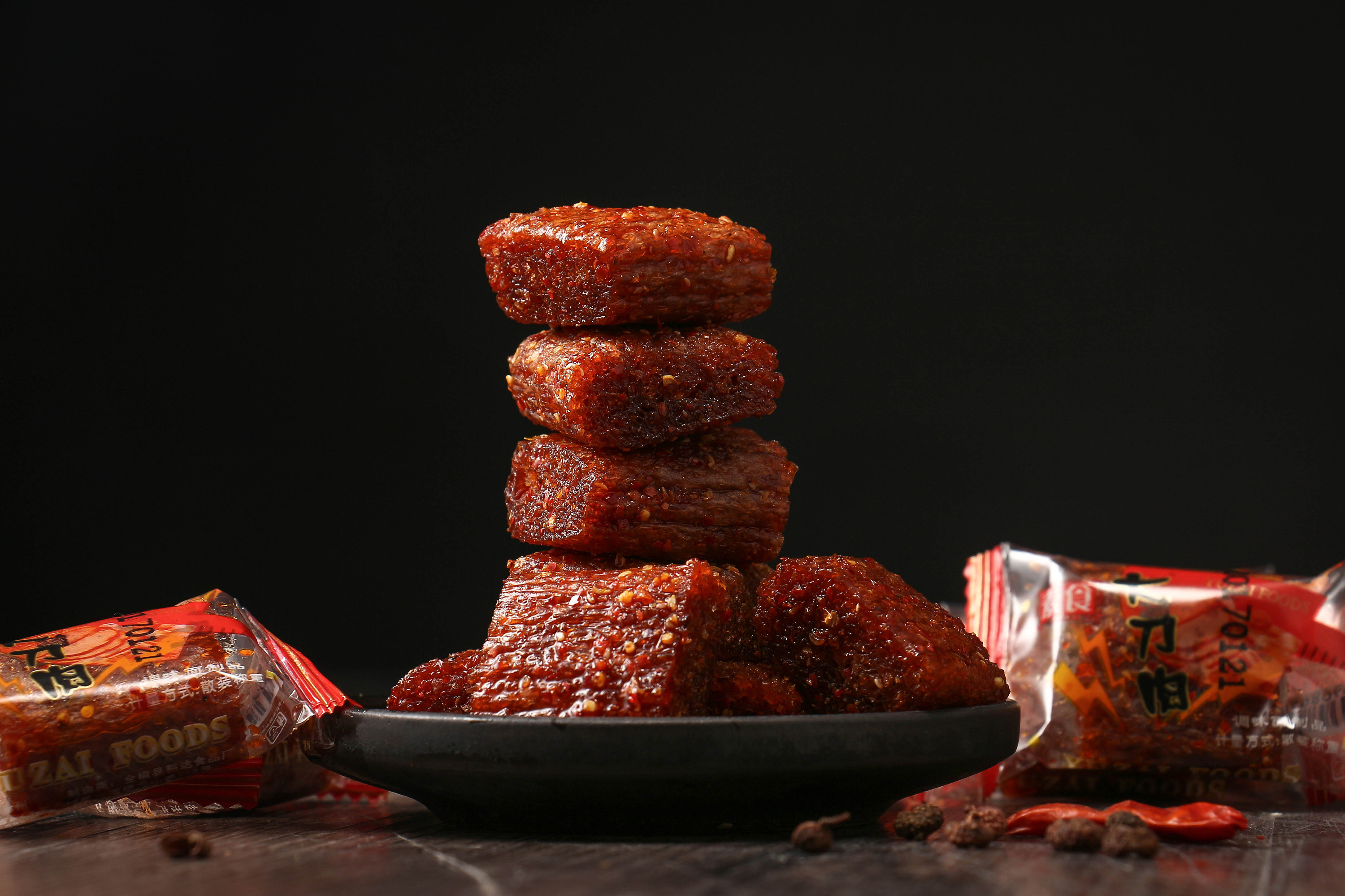 美食 辣条 场景搭配 美味 食物摄影 产品摄影